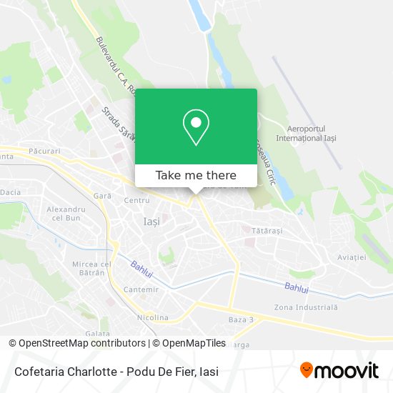 Cofetaria Charlotte - Podu De Fier map
