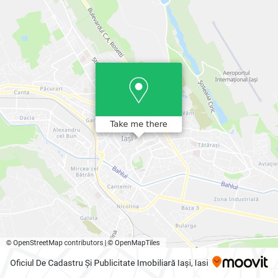 Oficiul De Cadastru Și Publicitate Imobiliară Iași map