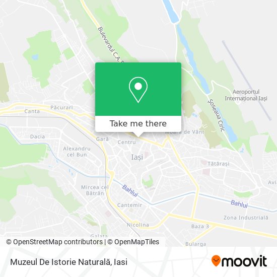 Muzeul De Istorie Naturală map