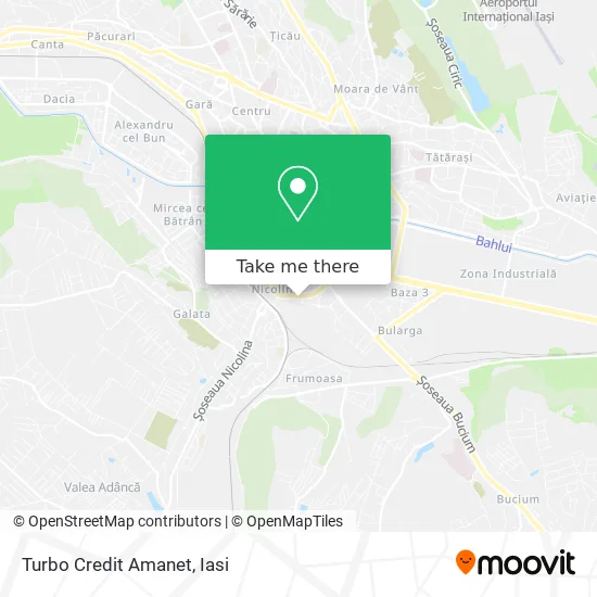 Turbo Credit Amanet map