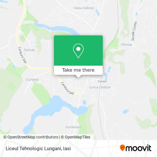 Liceul Tehnologic Lungani map