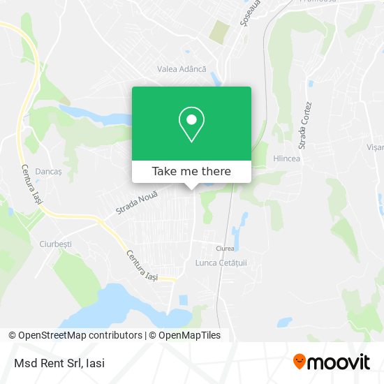 Msd Rent Srl map