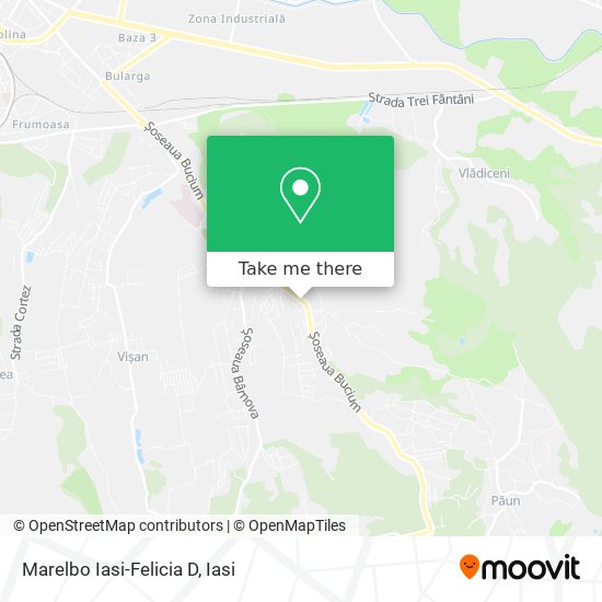 Marelbo Iasi-Felicia D map