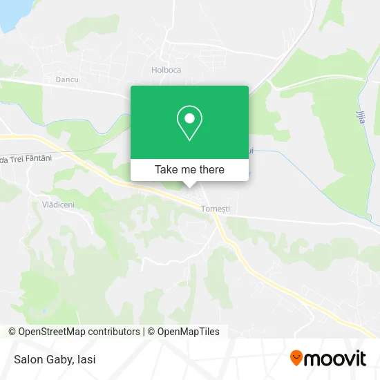 Salon Gaby map