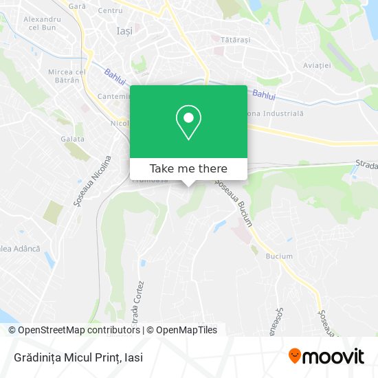 Grădinița Micul Prinț map