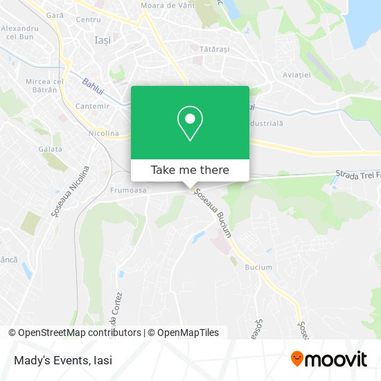 Mady's Events map