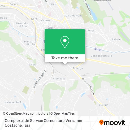 Complexul de Servicii Comunitare Veniamin Costache map