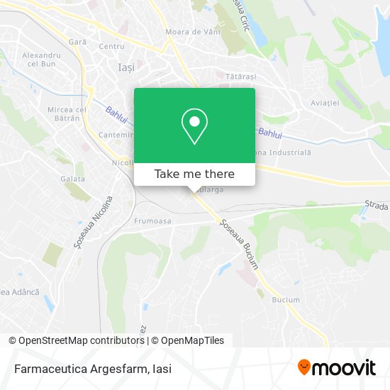 Farmaceutica Argesfarm map