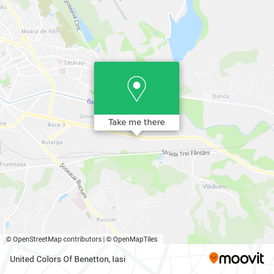 United Colors Of Benetton map