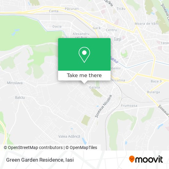 Green Garden Residence map