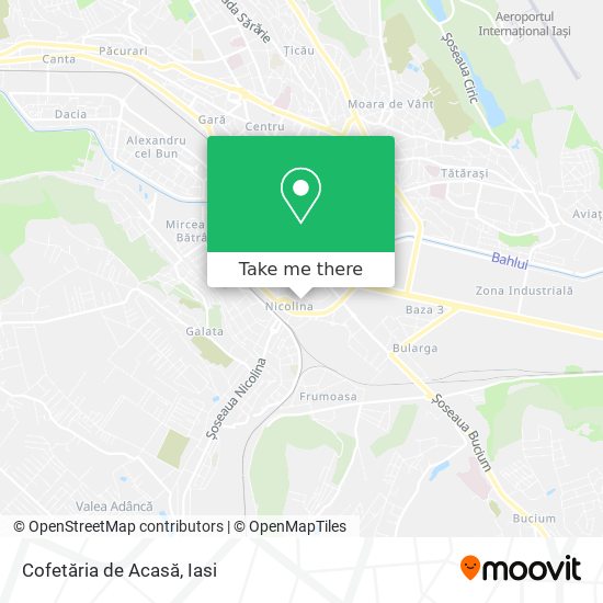 Cofetăria de Acasă map