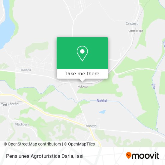 Pensiunea Agroturistica Daria map