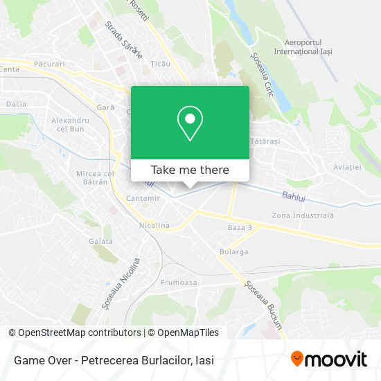 Game Over - Petrecerea Burlacilor map