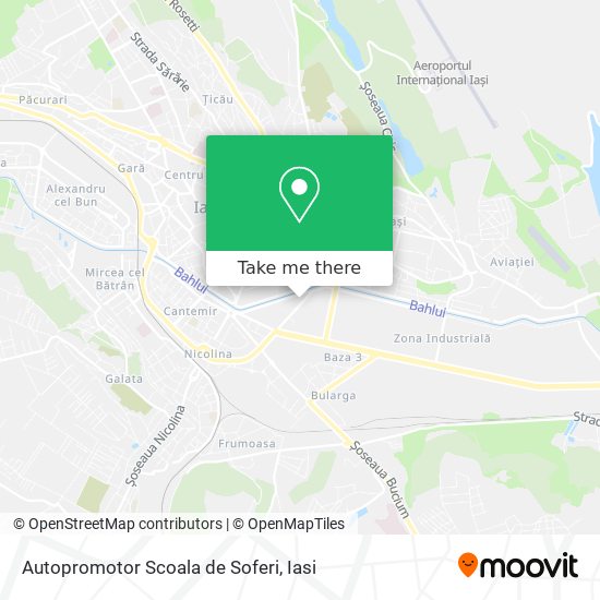 Autopromotor Scoala de Soferi map