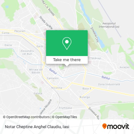 Notar Cheptine Anghel Claudiu map