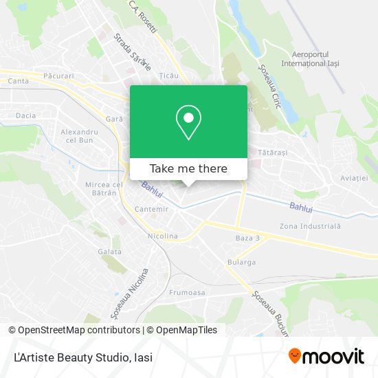 L'Artiste Beauty Studio map