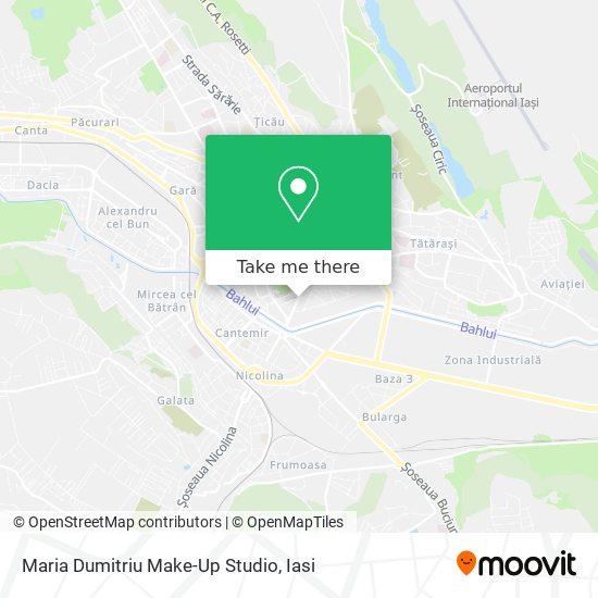 Maria Dumitriu Make-Up Studio map