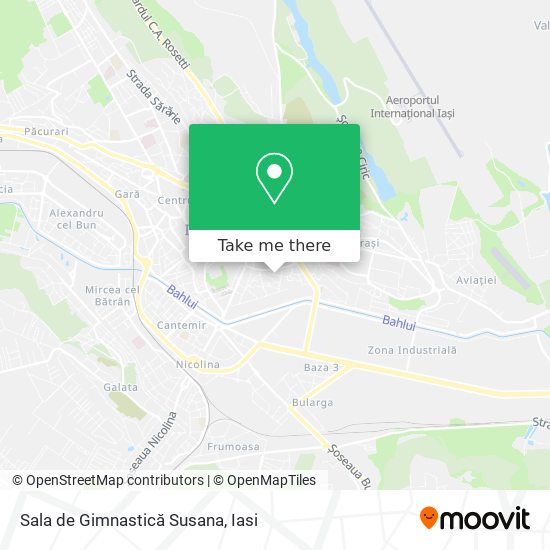 Sala de Gimnastică Susana map