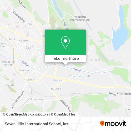 Seven Hills International School map