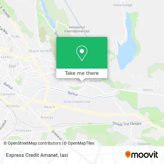 Express Credit Amanet map