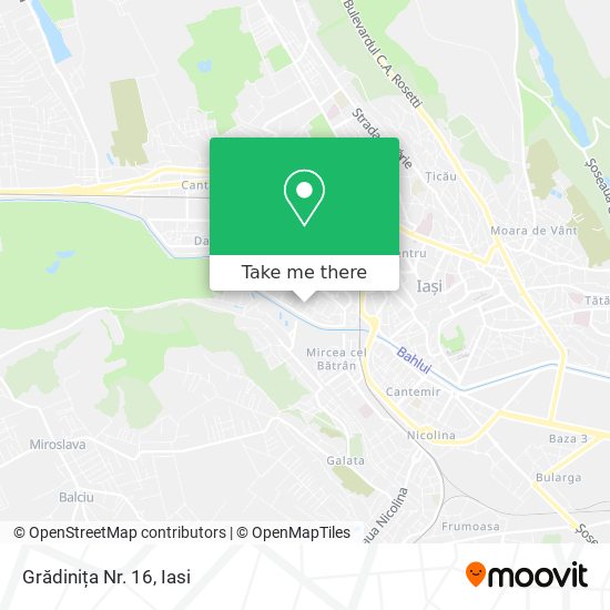 Grădinița Nr. 16 map