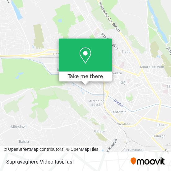 Supraveghere Video Iasi map