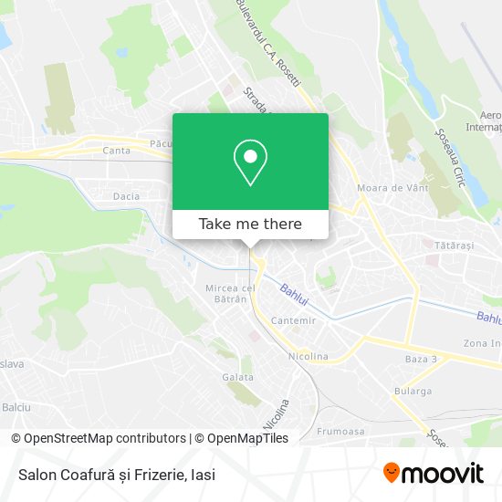 Salon Coafură și Frizerie map