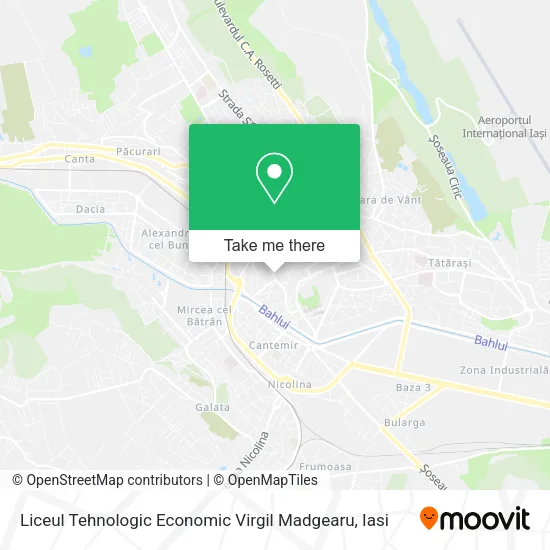 Liceul Tehnologic Economic Virgil Madgearu map