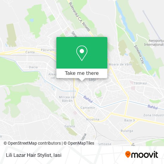 Lili Lazar Hair Stylist map