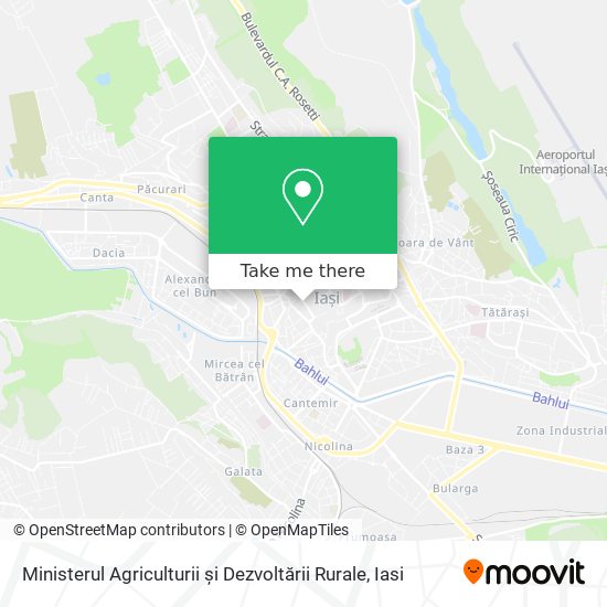 Ministerul Agriculturii și Dezvoltării Rurale map