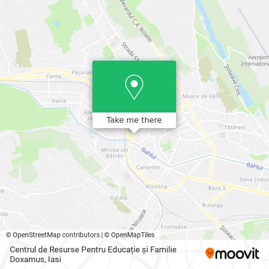 Centrul de Resurse Pentru Educație și Familie Doxamus map