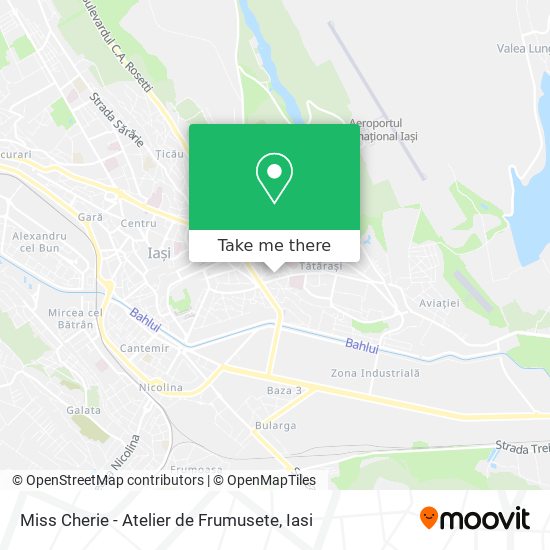Miss Cherie - Atelier de Frumusete map