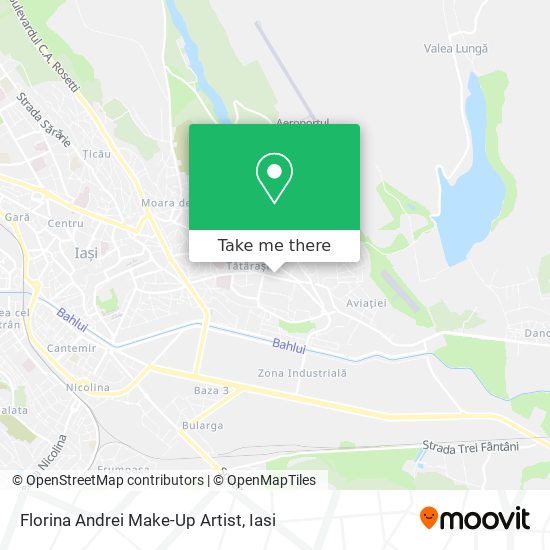 Florina Andrei Make-Up Artist map