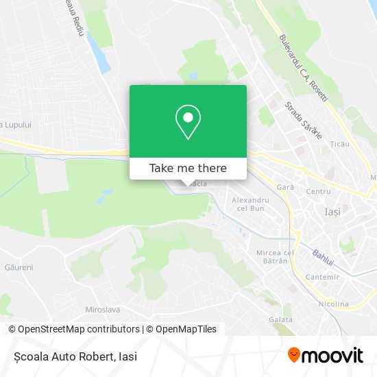 Școala Auto Robert map