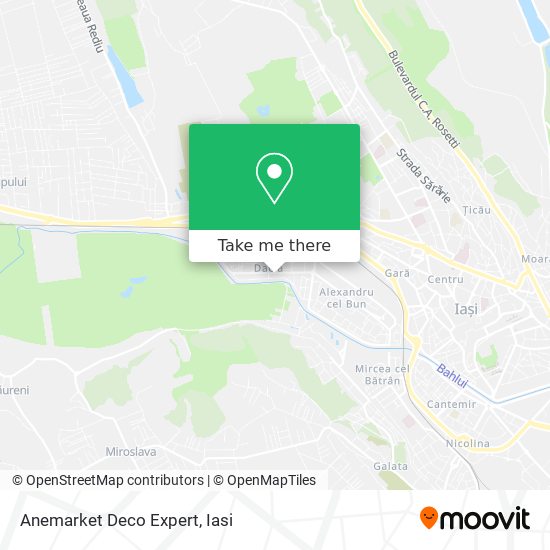 Anemarket Deco Expert map