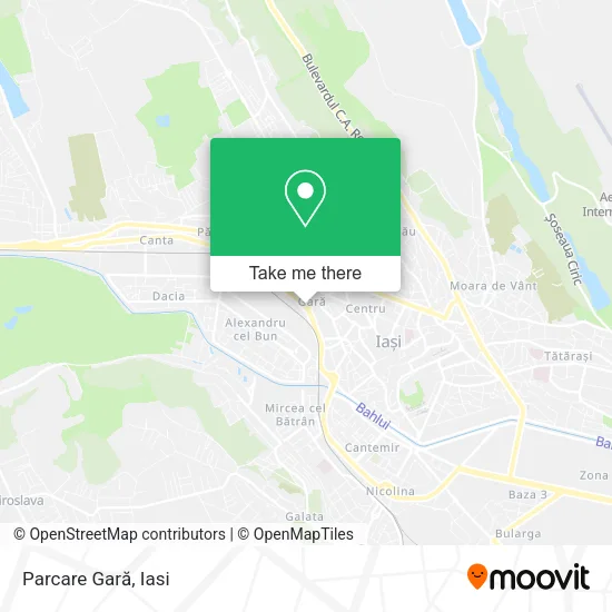 Parcare Gară map