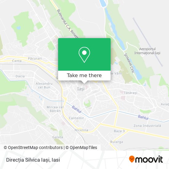 Direcția Silvica Iași map