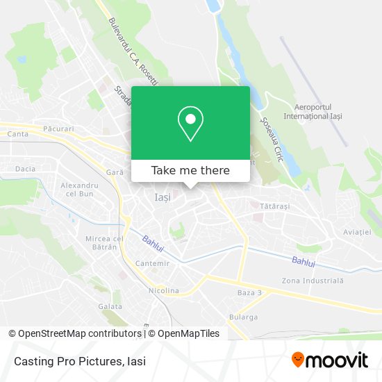 Casting Pro Pictures map