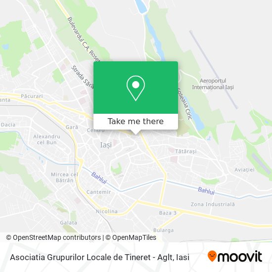 Asociatia Grupurilor Locale de Tineret - Aglt map