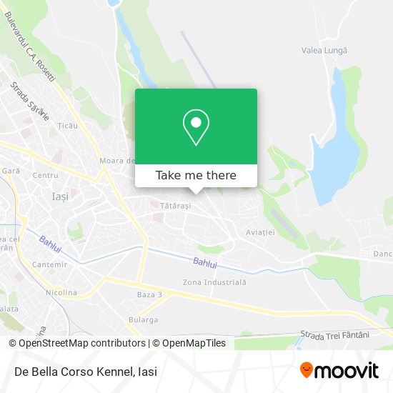 De Bella Corso Kennel map