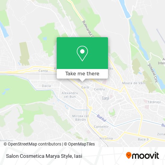 Salon Cosmetica Marya Style map