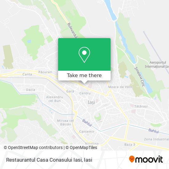 Restaurantul Casa Conasului Iasi map