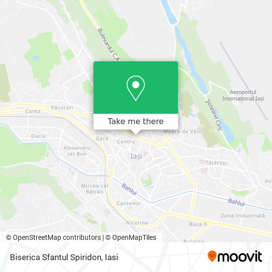 Biserica Sfantul Spiridon map