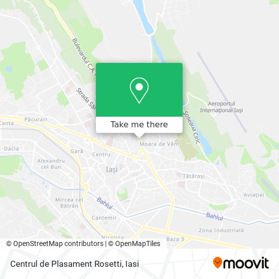 Centrul de Plasament Rosetti map