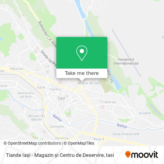 Tiande Iași - Magazin și Centru de Deservire map