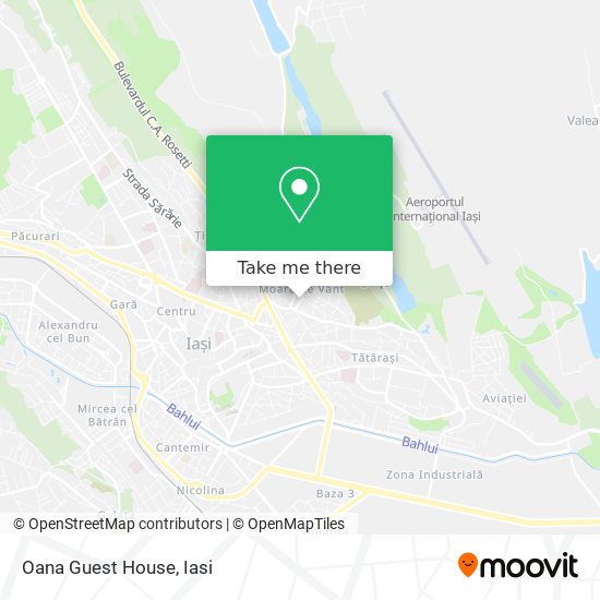 Oana Guest House map