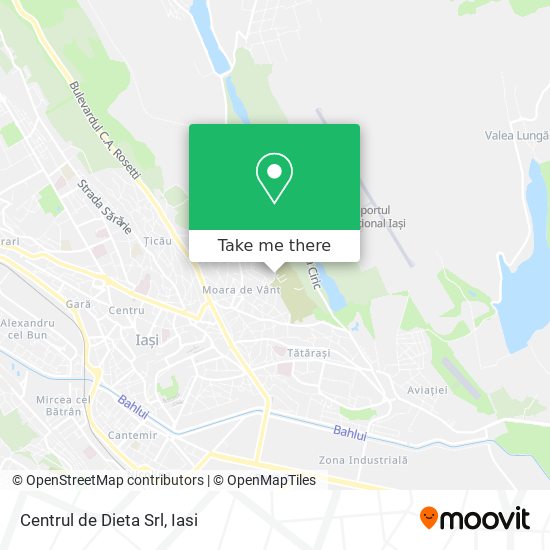 Centrul de Dieta Srl map