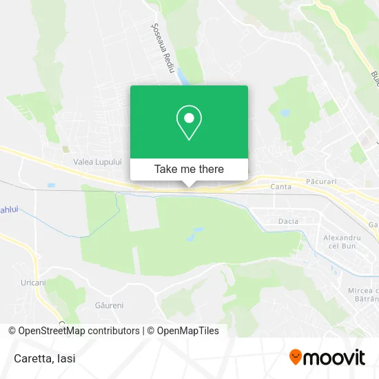 Caretta map