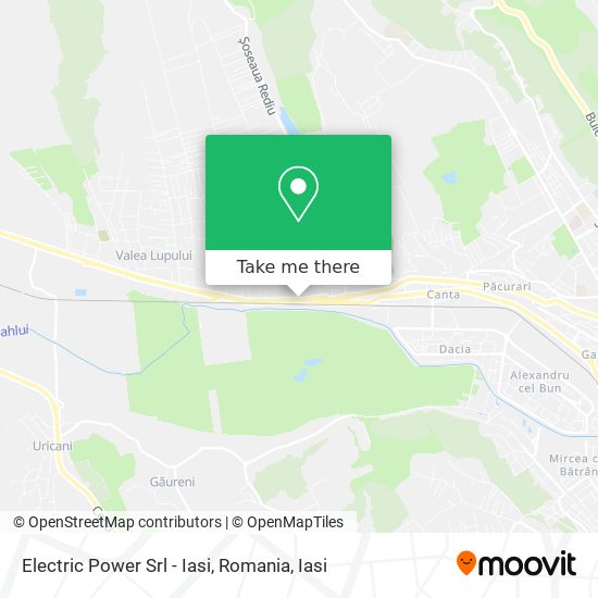 Electric Power Srl - Iasi, Romania map