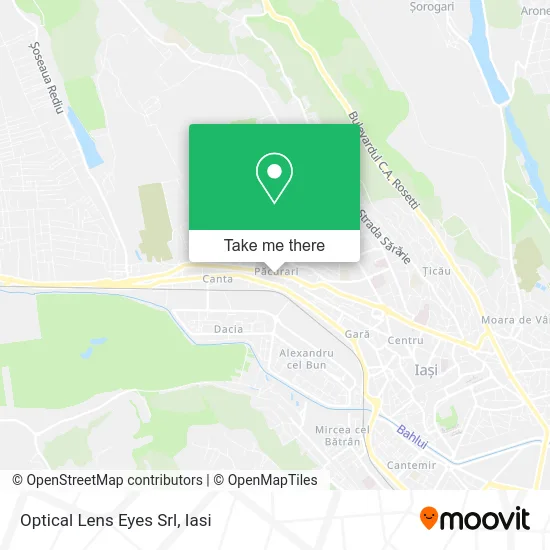 Optical Lens Eyes Srl map